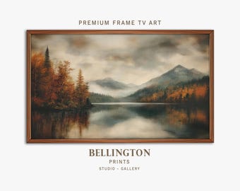 Herbst Landschaft Samsung Rahmen TV Kunst: Herbst Vintage Dekor (Digitaler Download)