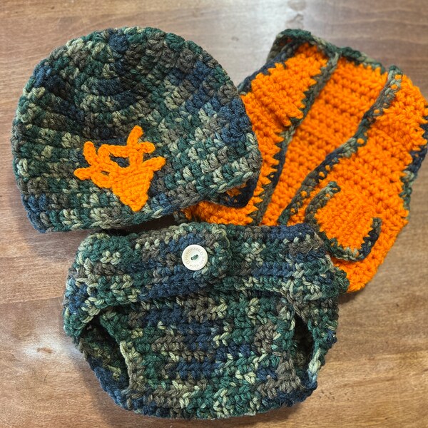 Baby Girl Hunting Etsy