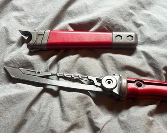 FILE - Vibroknife, Tanto-Style