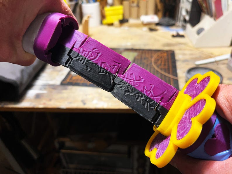 Kanji as it appears printed on the blade