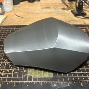 RAW PRINT - Bo Katan Inspired Pauldron, Mandalorian Shoulder Armor
