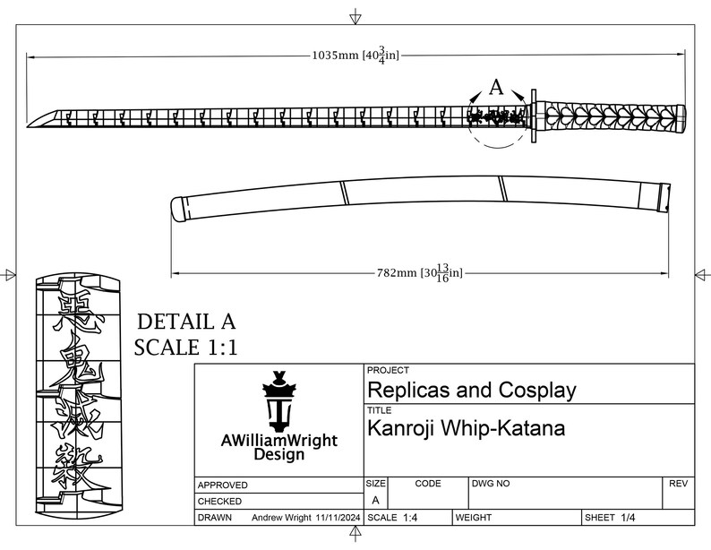 Example of the assembly guide.