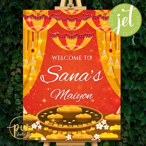 Haldi decor signs as Pithi signs, Haldi posters as Welcome to Haldi Signs & Haldi Welcome Signs, Wedding Haldi signs as Haldi decoration