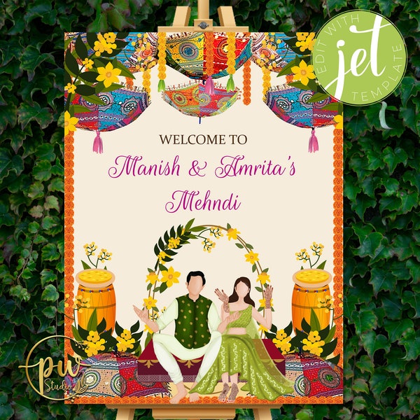 Mendhi welcome signs as Mehndi signs, Mendhi decoration, Mehndi Welcome Signs Mendhi poster, Mehndi decorations & Mehendi welcome board