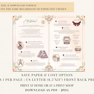 Sikh Wedding guide & Sikh ceremony programs Punjabi, Sikh wedding programs Anand Karaj guides, Sikh ceremony guide Anand Karaj Program Sikh image 8