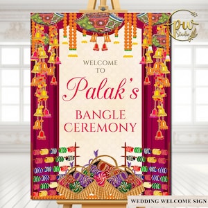 Choora Welcome signs Bangle ceremony Signs, Bangle ceremony welcome signs & Choora Signs, Chura Welcome signs as Chura signs, Chuda signs