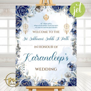 Sukhmani Paath Welcome sign & Sukhmani Sahib Welcome sign, Sukhmani Paath sign as Sukhmani Sahib Path sign, Sukhmani Sahib Path Welcome sign