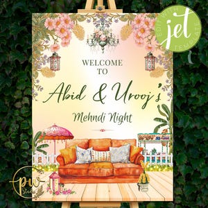 Mehendi Welcome Sign, Mehndi sign as Mehendi signs, Mendhi welcome sign Mendhi sign Mehndi welcome signs as Mehndi decor, Mehndi posters