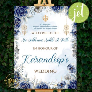 Sukhmani Paath Welcome sign & Sukhmani Sahib Welcome sign, Sukhmani Paath sign as Sukhmani Sahib Path sign, Sukhmani Sahib Path Welcome sign