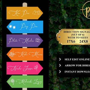 Mehndi decor Mehndi Welcome Signs, Mehndi signs & Dholki decor, Mehendi decor signs as Indian wedding decor, Haldi decor as Sangeet decor