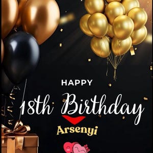 Custom Birthday card, Animated Birthday Card, Happy Birthday Card, Personalized video card, Happy Birthday Video Template Cheer, Music Card