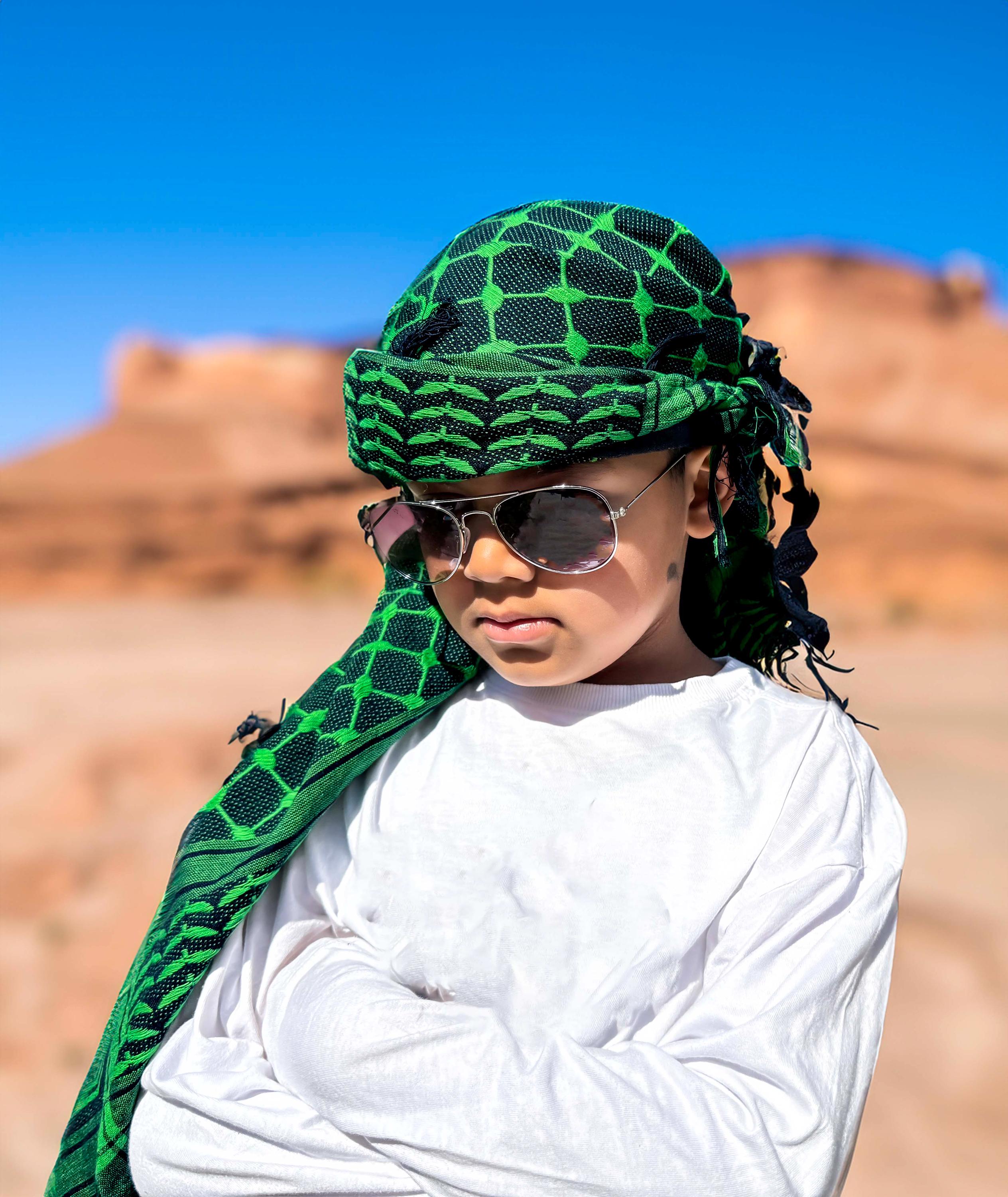 パレスチナ製クーフィーヤ（緑） il_fullxfull.6233862726_r2ea.jpg