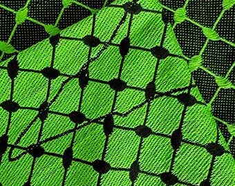 緑色のパレスチナのクーフィーヤ・スカーフ | 「アル・クッズ