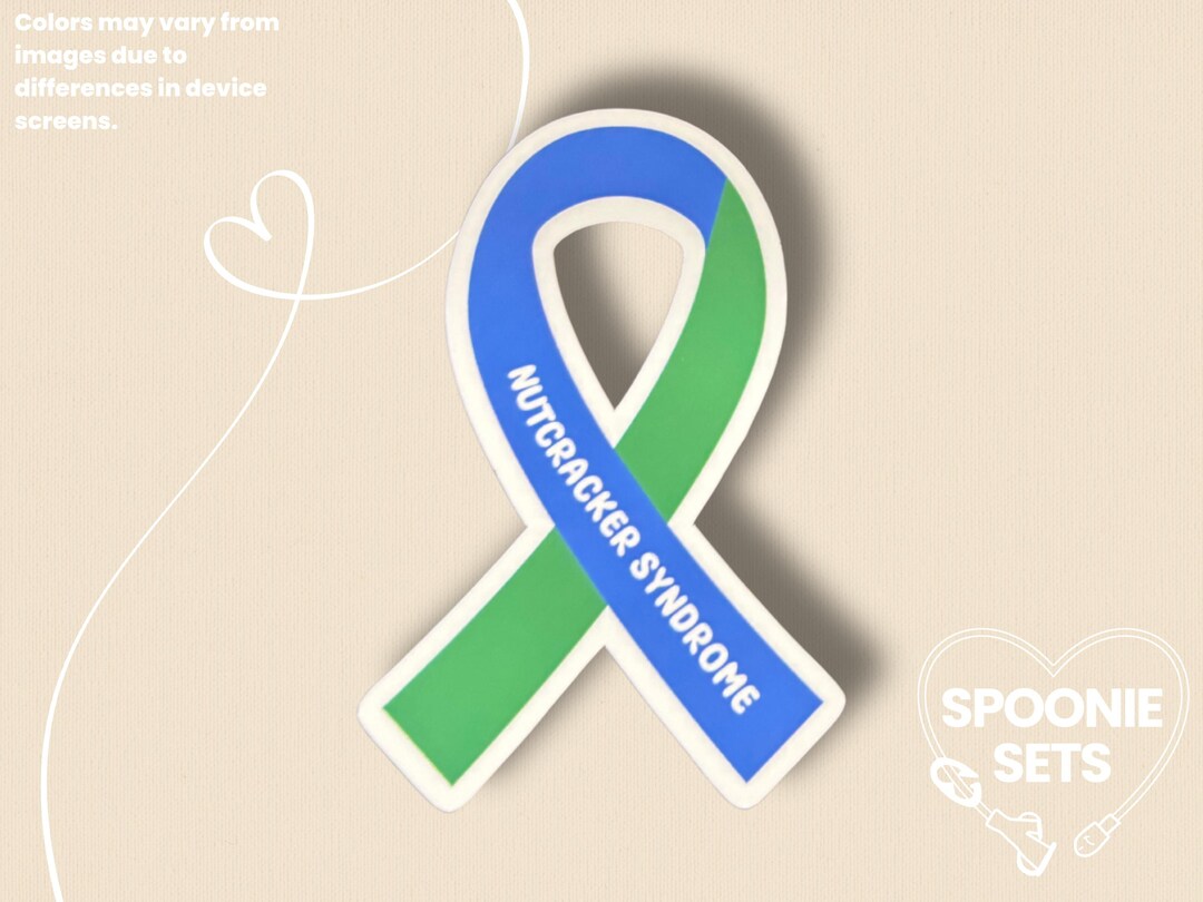Nutcracker Syndrome Awareness Sticker - Spoonie Sticker, Invisible ...