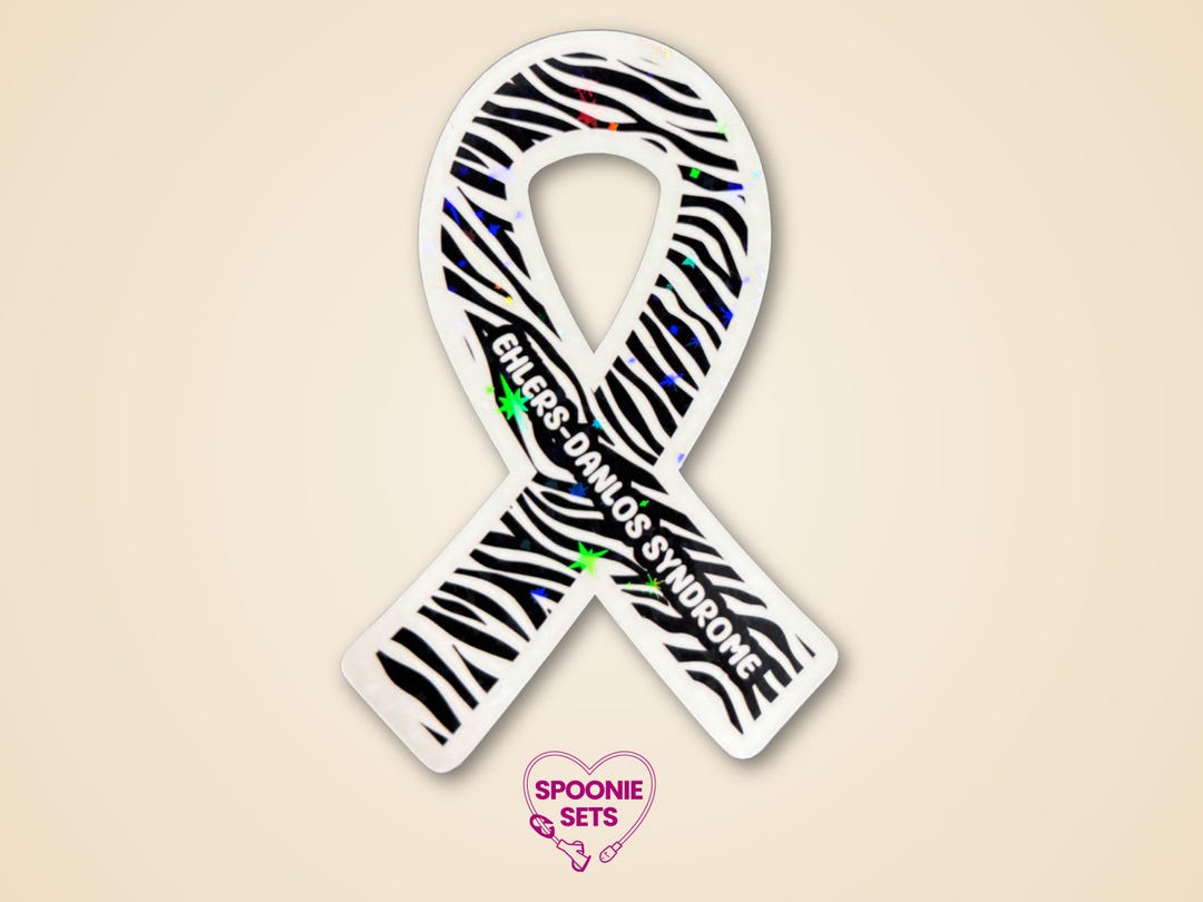 Disability Pride Heart Sticker | Invisible Illness Advocacy Decal - Etsy