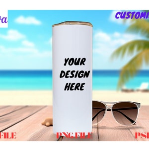 Beautiful Natural Tumbler 20Oz Mockups , Canva Tumbler Template Drag and Drop , Tumbler Canva Mockup 20oz