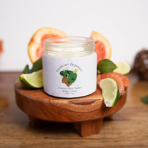 Minty Citrus Organic Hair Butter