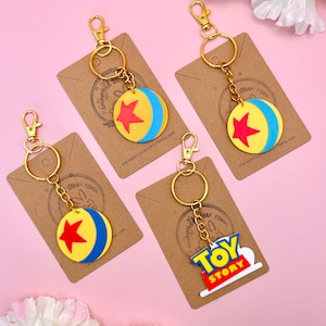 Pixar Ball Schlüsselanhänger Luxo Ball Schlüsselanhänger 3D Gedruckt Pixar Ball Charm Toy Story Schlüsselanhänger Disney Charme Disneybound Toy Story Charme Pixar Charm