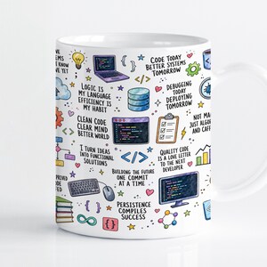 Software Engineer Mug Wrap Sublimation Design PNG, Coding Humor 11oz & 15oz Cricut Mug Press Template, Digital Download