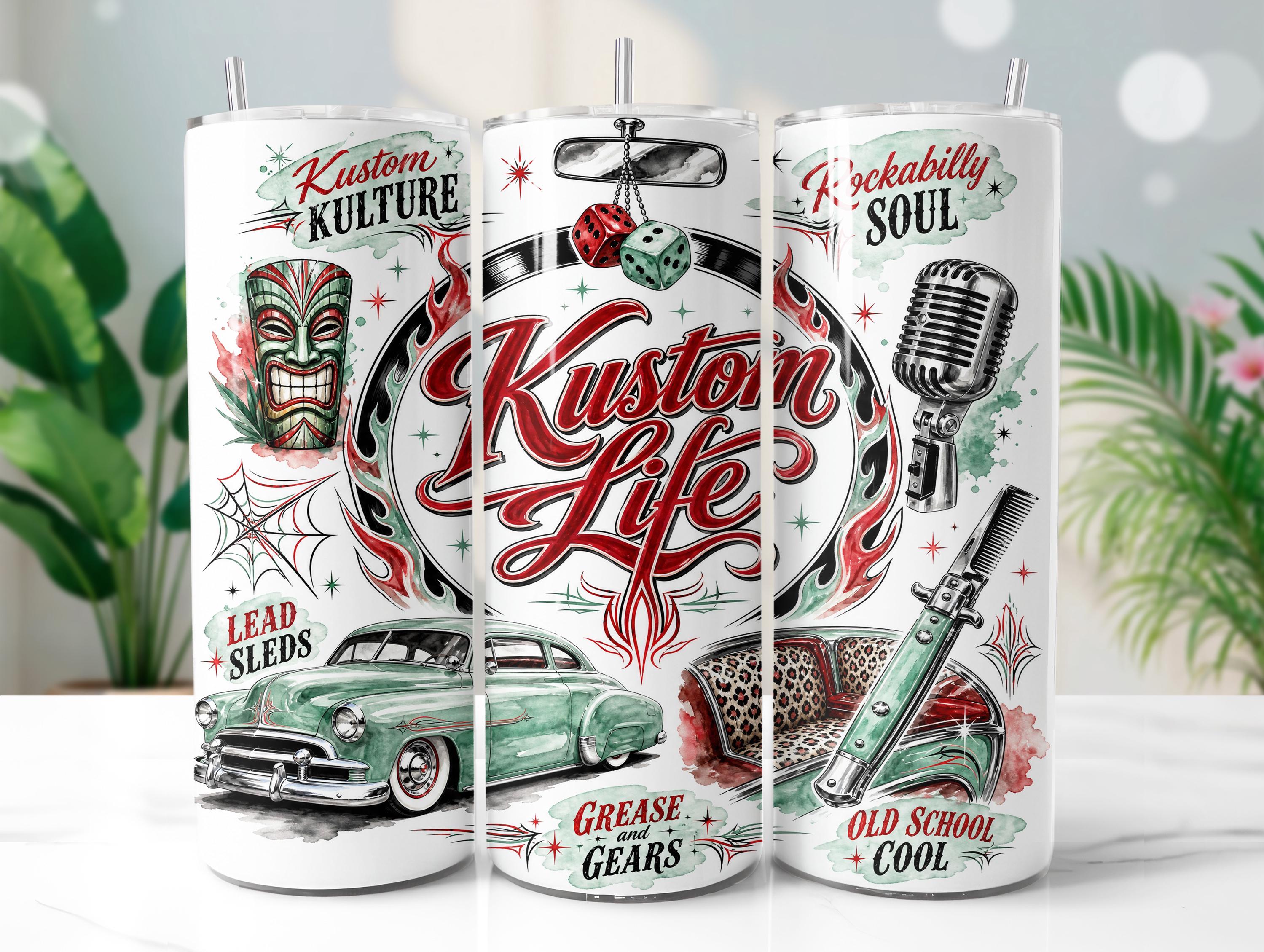 Kustom Kulture Art - Etsy Finland