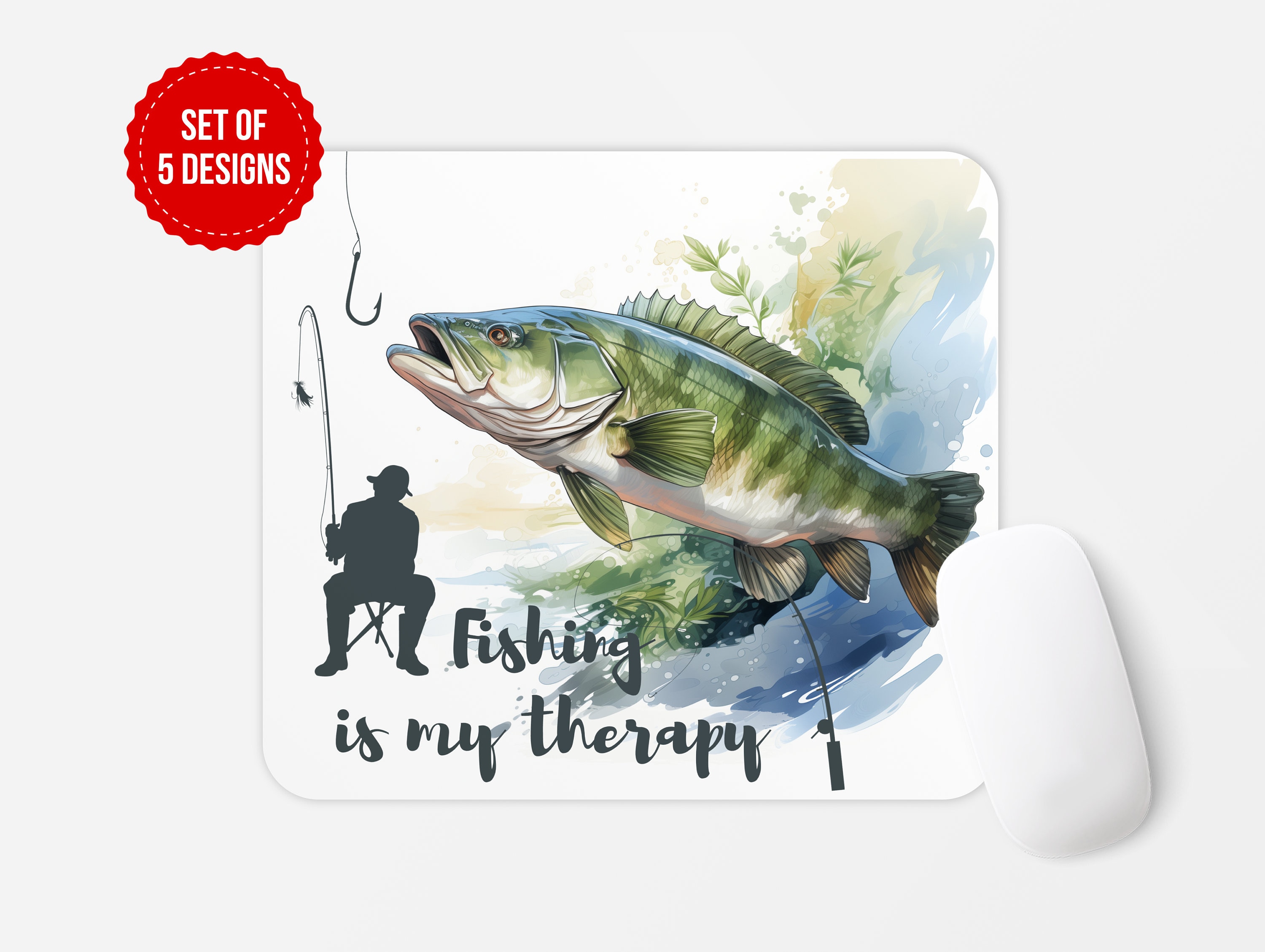 Fishing Mouse Pad 