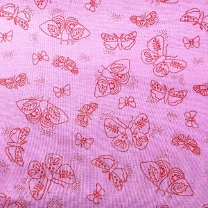 Riley Blake Wild Bouquet, 100% Cotton, Sewing, quilting, floral fabric, C7474, Citrus Mint Design, pink butterfly, fabric for girls
