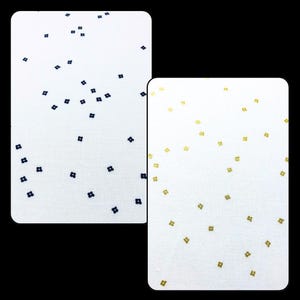 Riley Blake Blossom Collection, 100%Cotton Fabric, Sewing, quilting, white fabric, fabric blender, C730, Metallic fabric