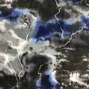 FQ Marbled Metallic Fabric, Sewing, quilting, craft fabric, P&B Textiles