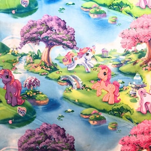 Vintage My Little Pony Fabric - Etsy