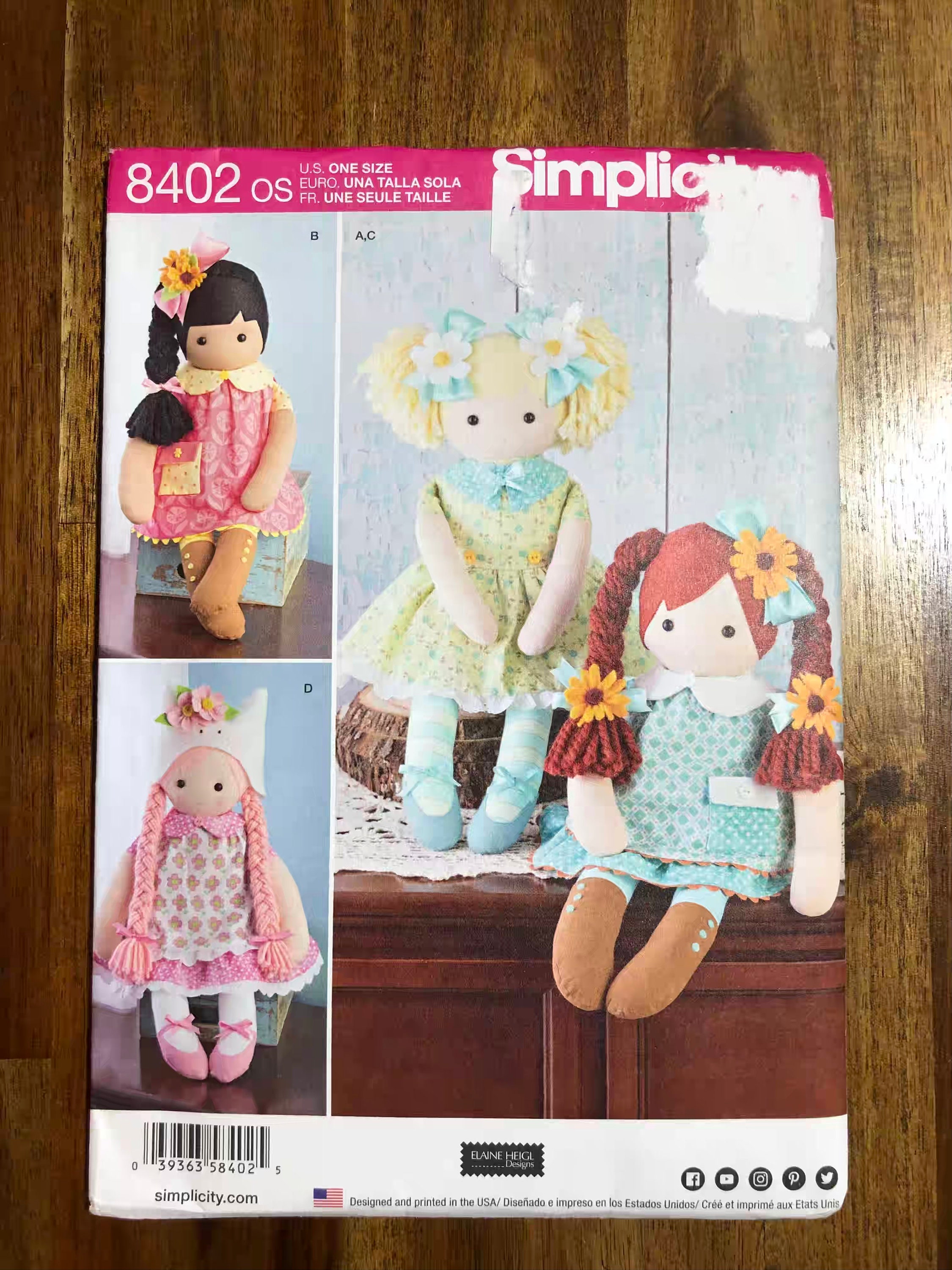 Raggedy Ann Doll Pattern, Giant Snowman Pattern, Sewing Patterns ...