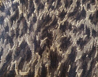 Tela de decoración con estampado animal tejido ancho cortada a medida, costura, 54 en tela, tela de tapicería