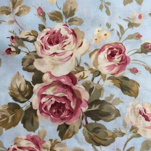 Late Summer Flowers by Wilmington Prints 100% Cotton Fabric, Sewing, quilting fabric, fabric by the yard, shabby chic fabric