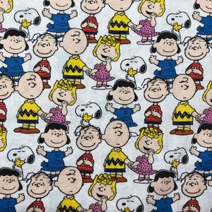Licensed Peanuts Fabric, 100% Cotton, Peanuts Packed Line, quilting fabric, Sewing, Springs Creative, Snoopy, Woodstock, Linus