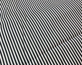 Vertical Black Stripe, 100% Cotton, Sewing, quilting, small striped fabric, black and white, 1/8" stripe, Joann Fabrics Keepsake Calico