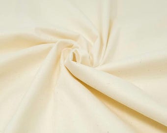 Roc-lon Unbleached Muslin Fabric 100% Cotton, Wide Muslin, Sewing