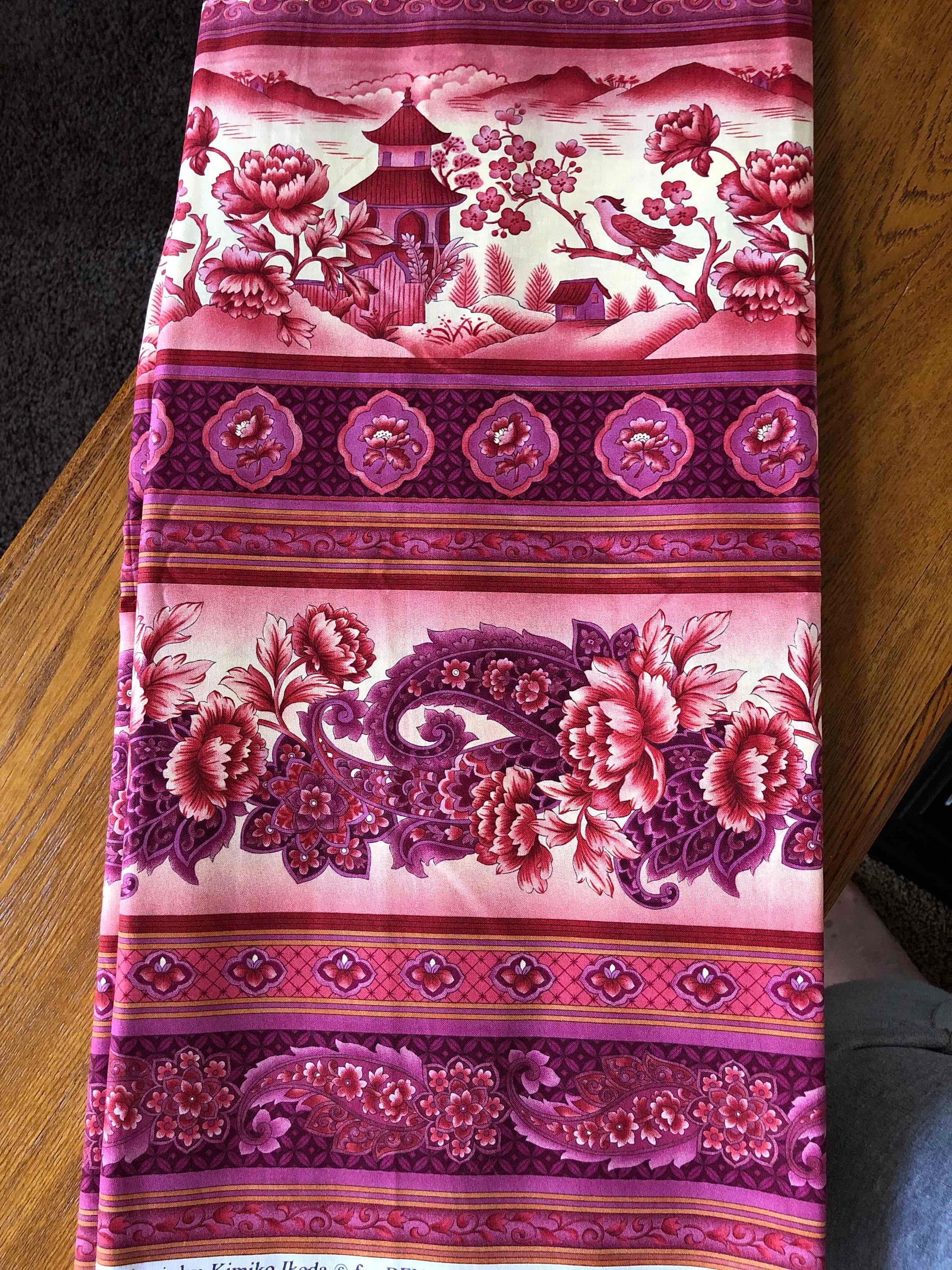 Chinoiserie Fabric By The Yard