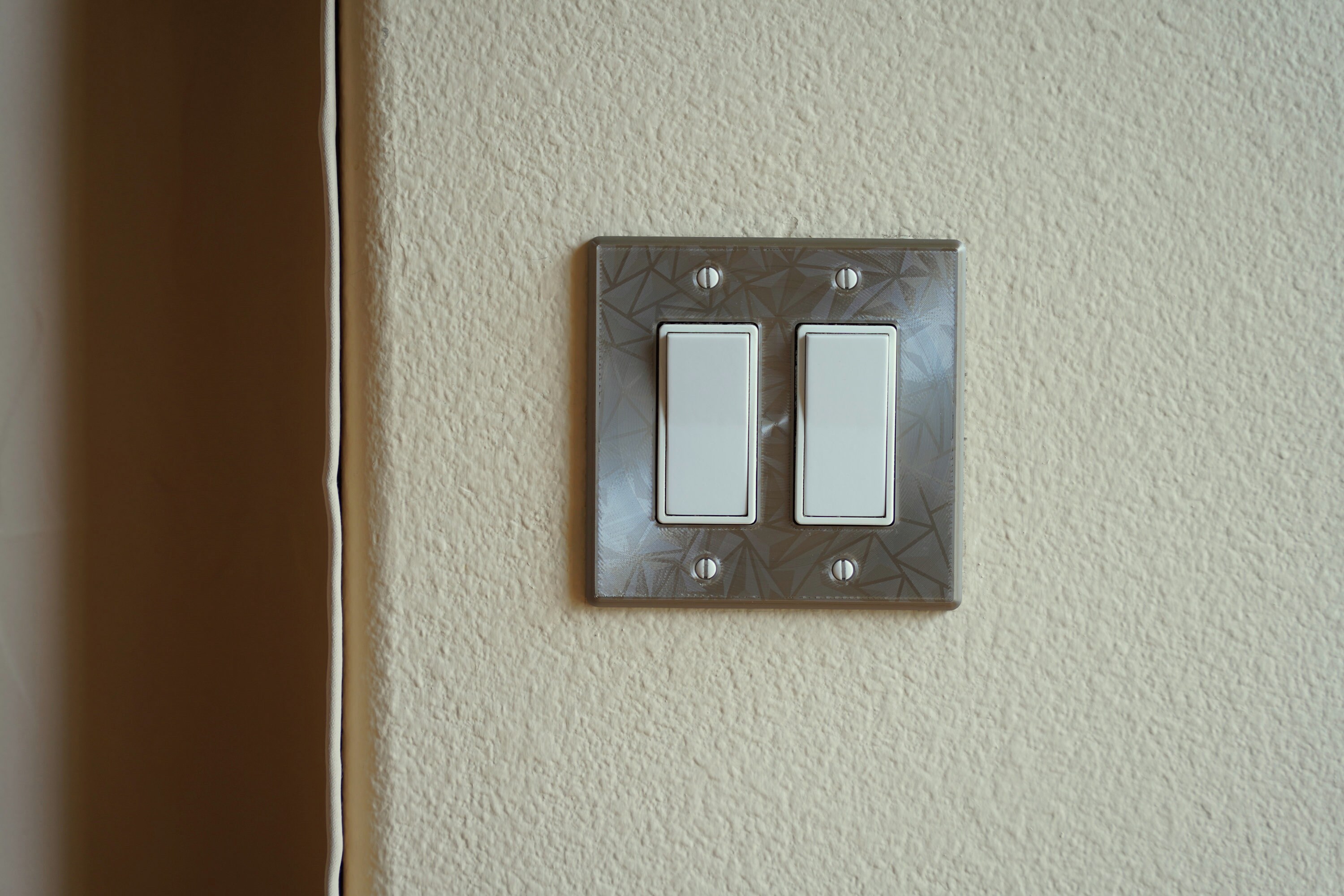 Light Switch Plates Covers Outlet Rocker Toggle Geometric Etsy