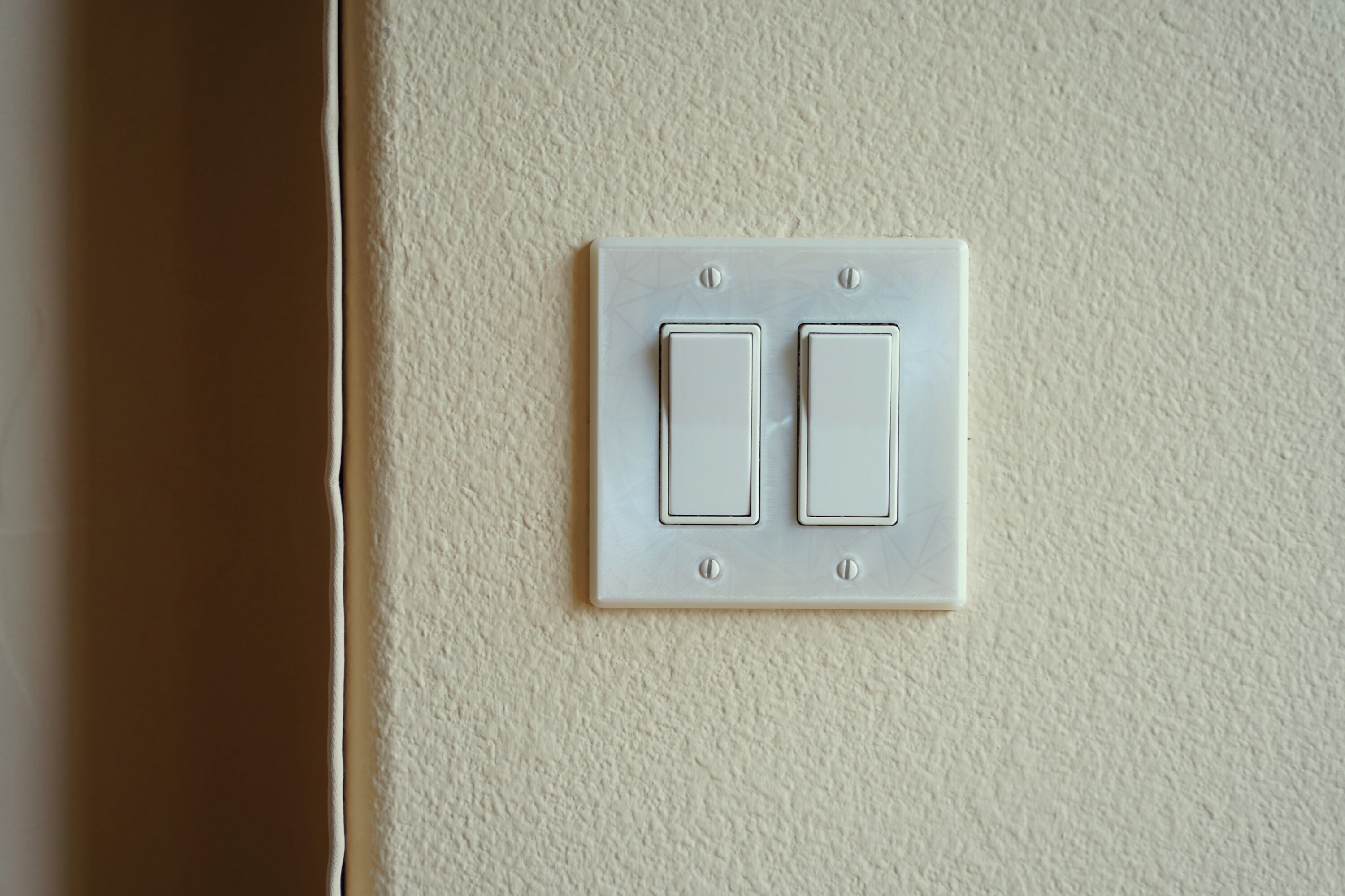 Light Switch Plates Covers Outlet Rocker Toggle Geometric Etsy