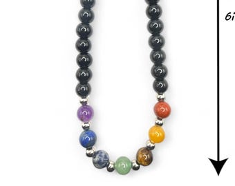Handmade Gemstone Chakra Phone Charm | Bag Purse Accessory for Positive Energy, Protection, Spiritual Jewelry