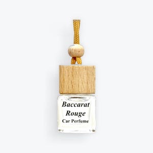 Baccarat Rouge Car Air Freshener: Hanging Aroma Diffuser