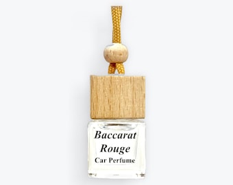 Baccarat Rouge Car Air Freshener: Hanging Aroma Diffuser