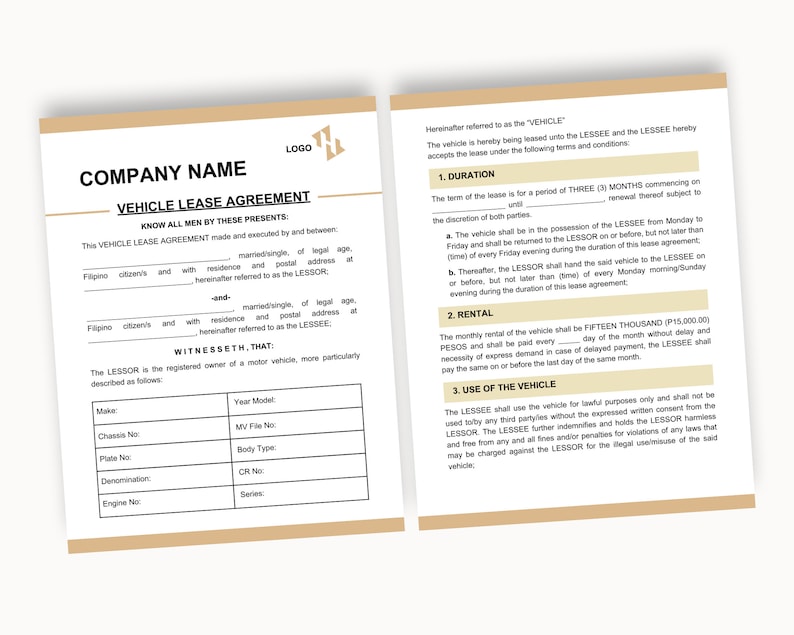 Vehicle Agreement, Car Rental Agreement, Legal Documents, Rental Agreement, Service Invoice, Car Rental Template, Vehicle Contract, Bill of Sale, Vehicle Lease, Rental Car Contract, Turo Spreadsheet, Landlord Forms, Canva Pro