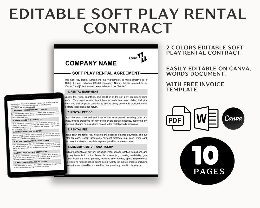 Softplay Business Rental Agreement & Equipment | Bounce Inflatable ...