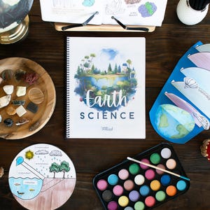 Earth Science | unit study, curriculum, elementary, Charlotte Mason, education, homeschool, digital, living books, earth, weather, hands on