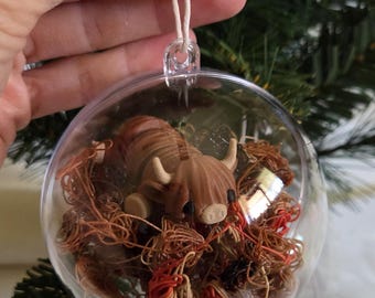 3D Printed Small Articulating Animal Fillable Ornament