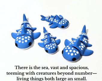 3D Printed Articulating Whale Shark