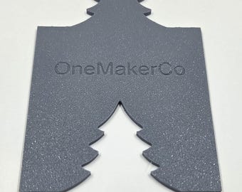 Raspador de jabón con forma de árbol de Navidad de pino / Impreso en 3D
