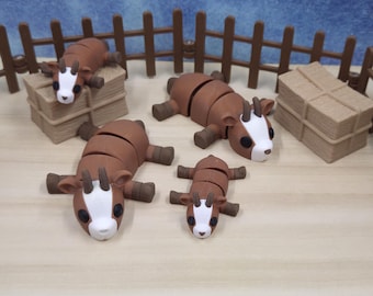 3D Printed Articulating Goat
