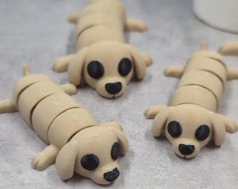 3D Printed Articulating Dachshund Dog