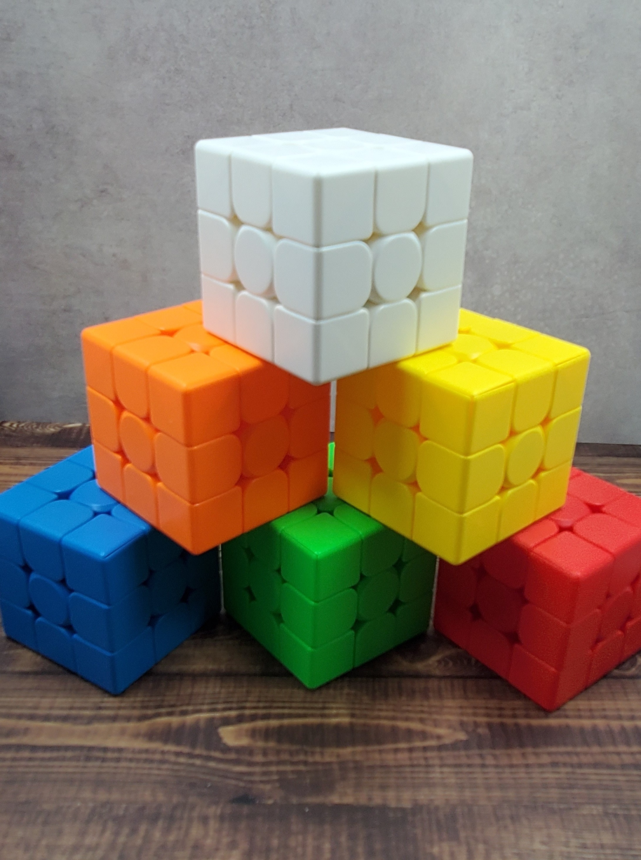 Solid Color Force Rubik s Cube Etsy